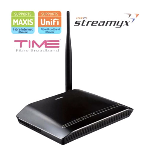D-Link DSL-2730E ADSL2+ Wireless N WiFi Modem Router Streamyx